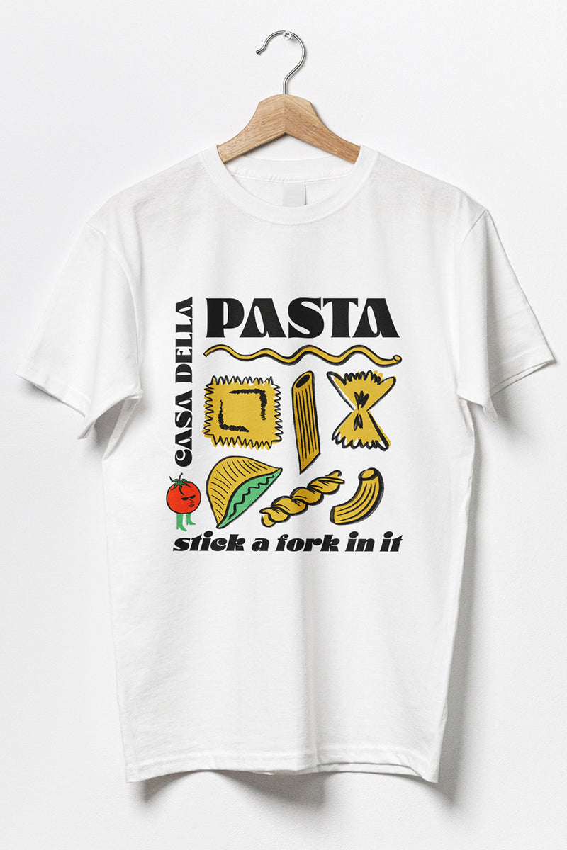 Casa Della Pasta TShirt MCINDOE DESIGN