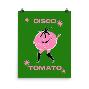 Disco Tomato Print
