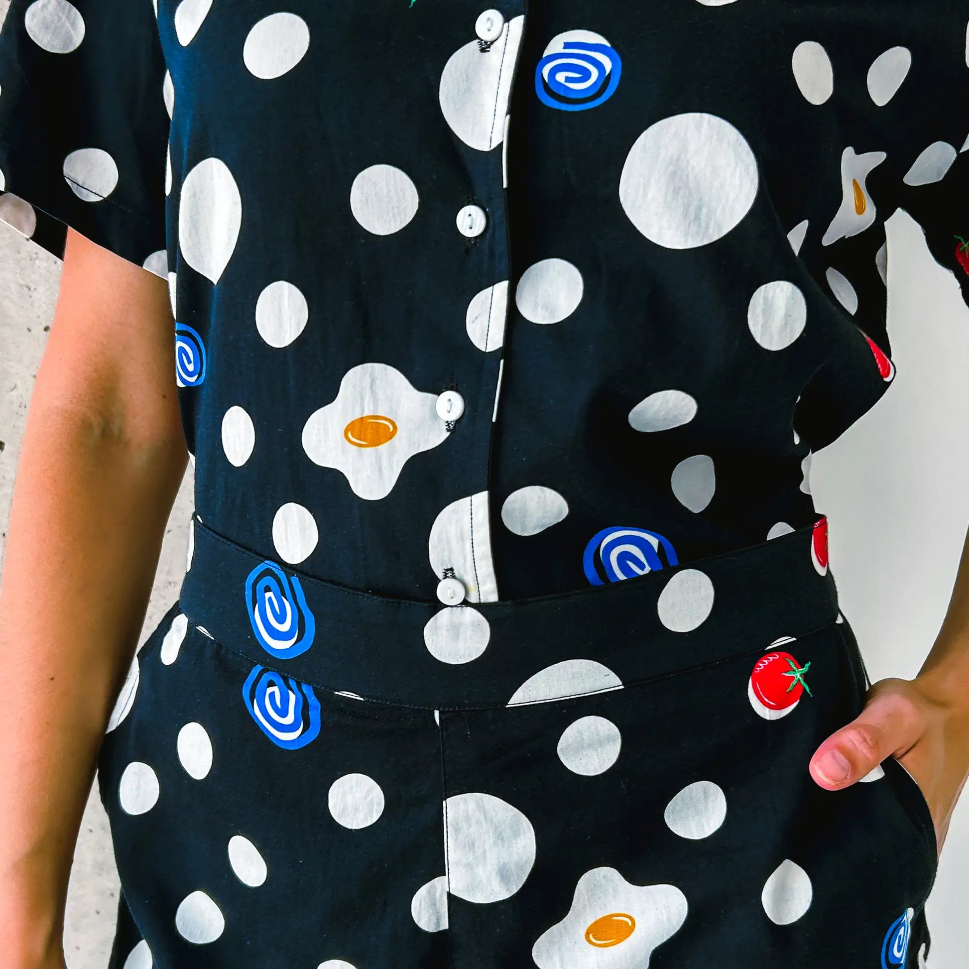 POLKA SHORTS