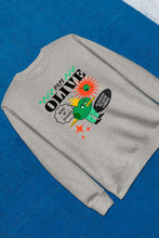 Load image into Gallery viewer, Papi Olive Sweatshirt - Grey
