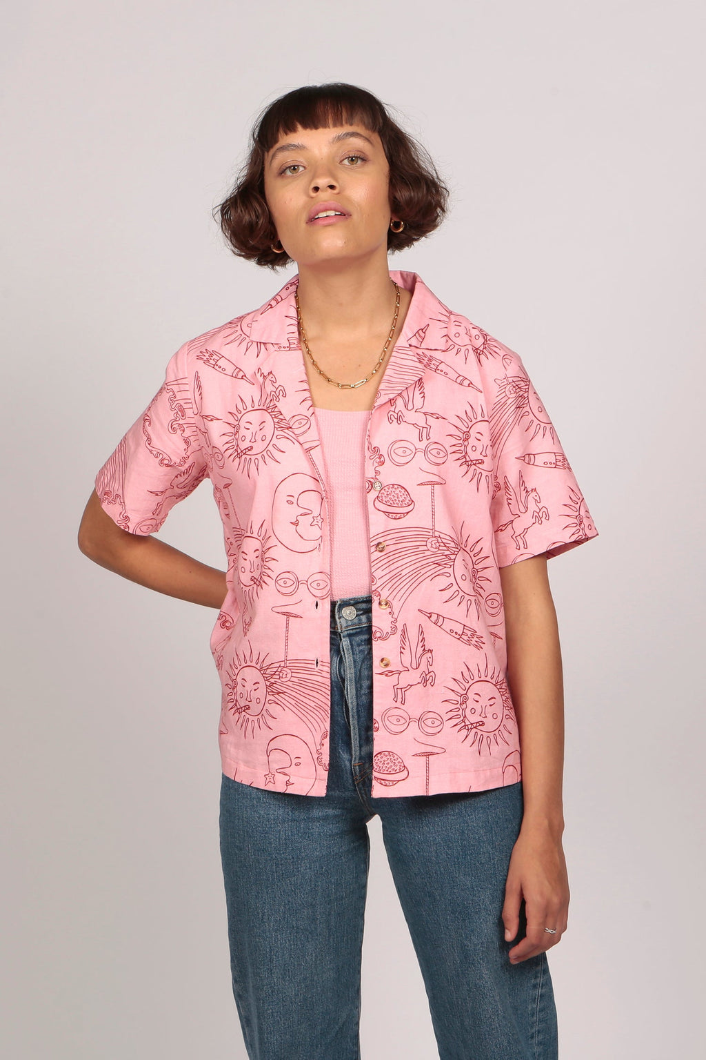 PRE-SALE: SMOKIN' SOL SHIRT - MCINDOE DESIGN - tropical - printed - clothing - travel - beach