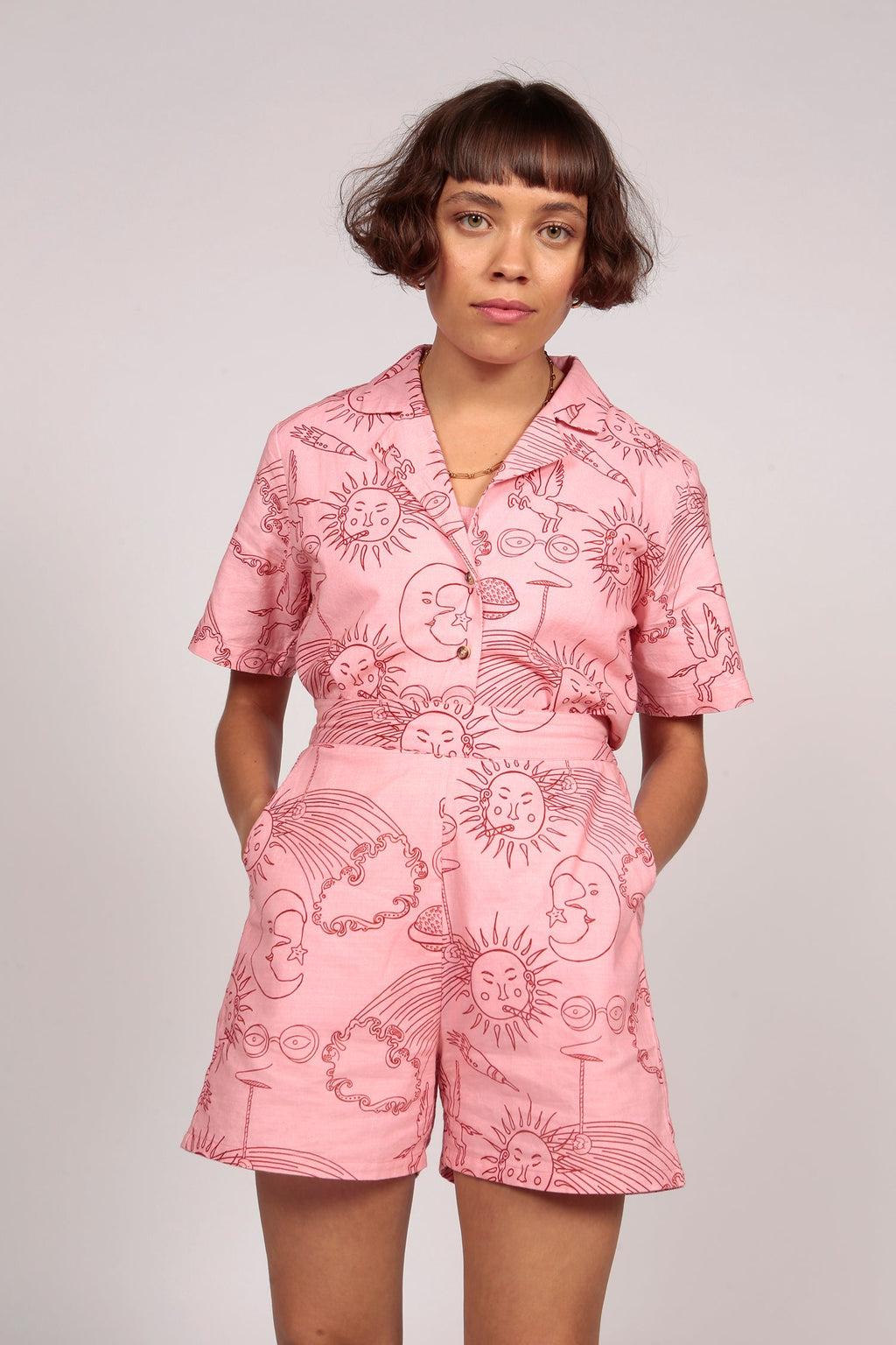 PRE-SALE: SMOKIN' SOL SHIRT - MCINDOE DESIGN - tropical - printed - clothing - travel - beach