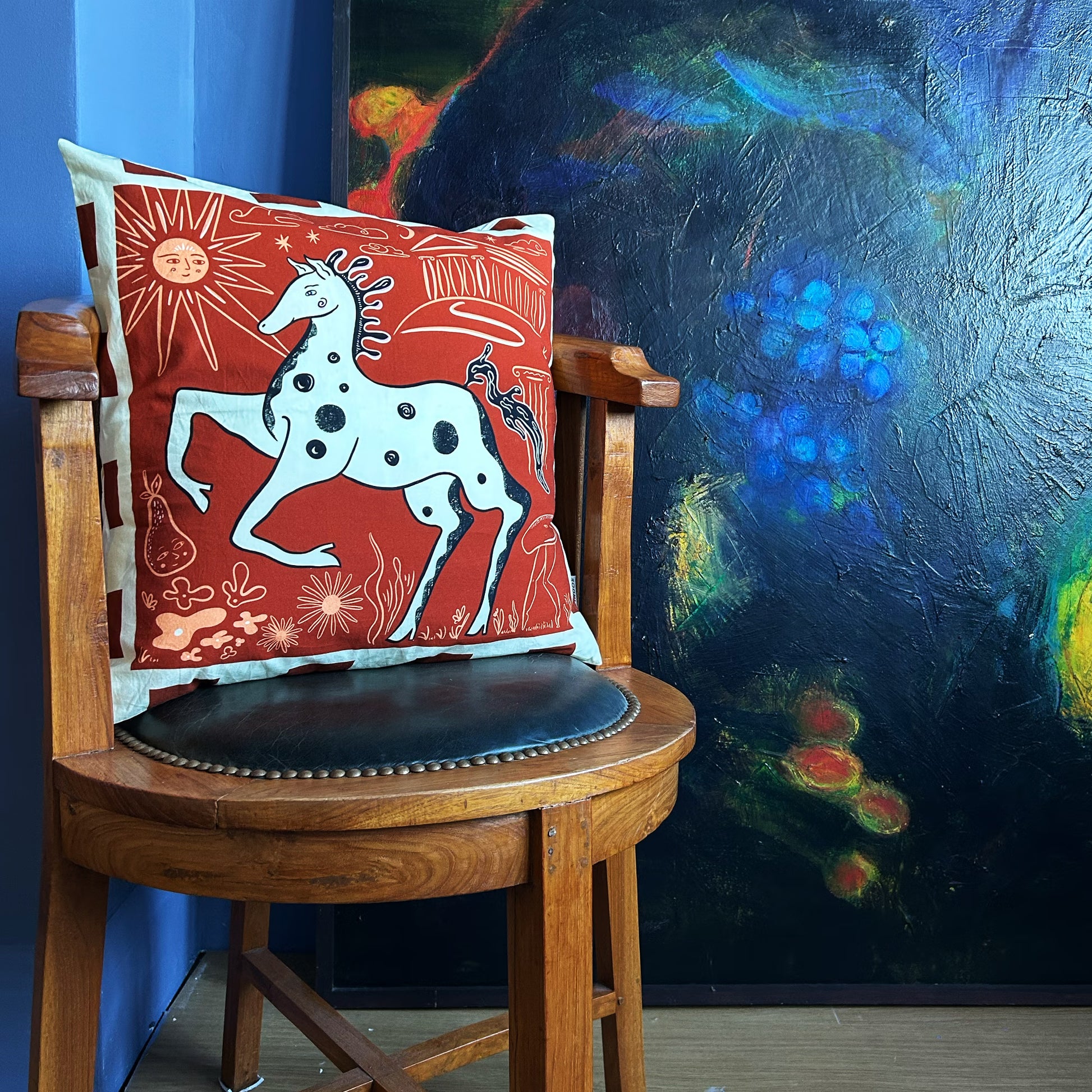 MAGIC PONY CUSHION COVER