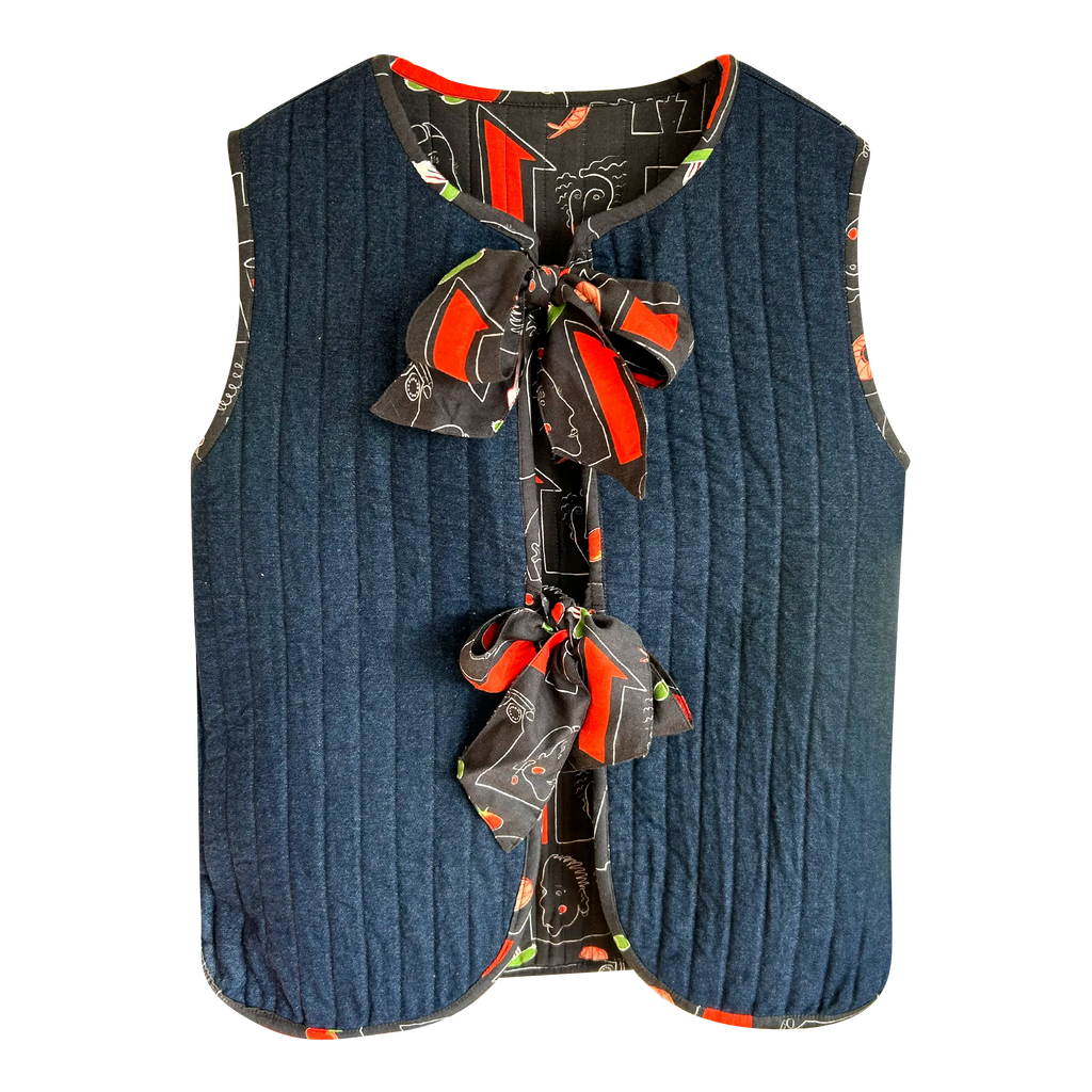REVERSIBLE DINNER PARTY GILET