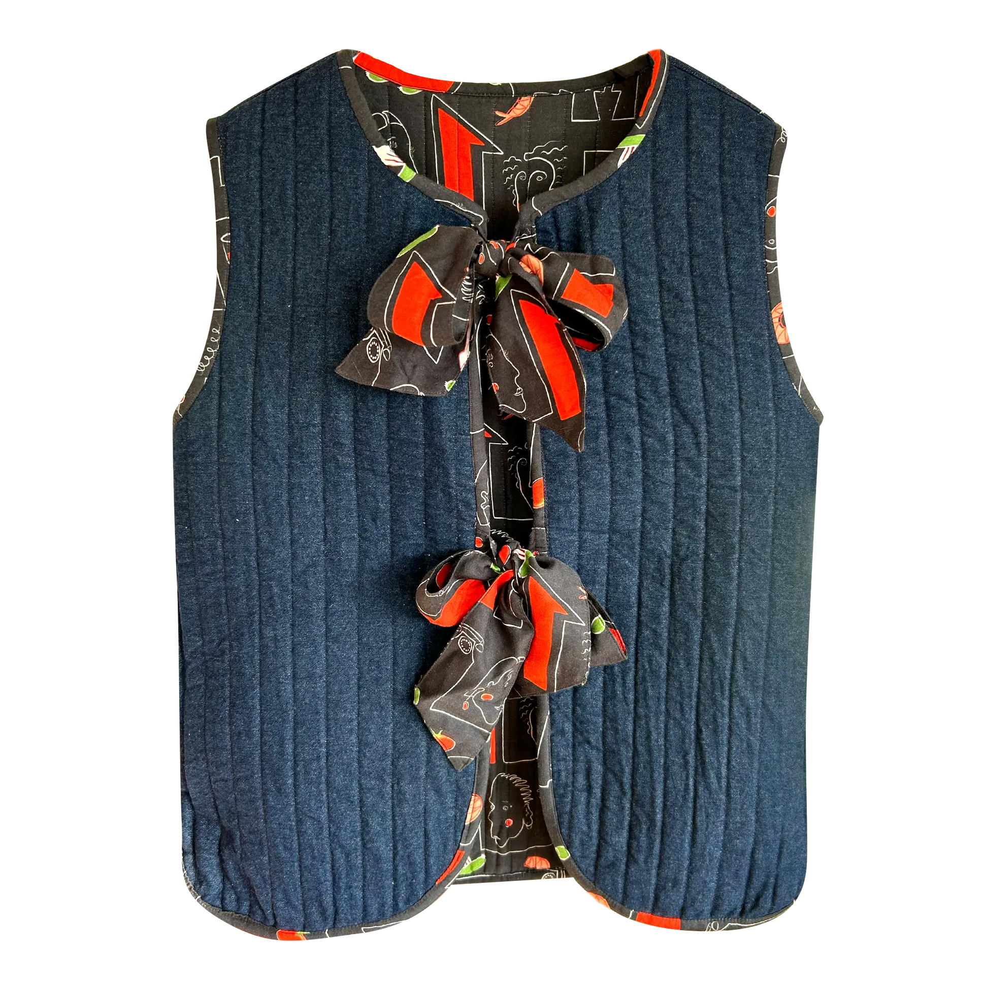 REVERSIBLE DINNER PARTY GILET