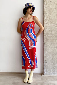 TOOTHPASTE MESH DRESS