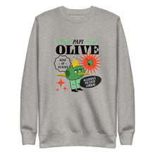 Load image into Gallery viewer, Papi Olive Sweatshirt - Grey
