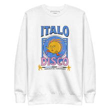 Load image into Gallery viewer, Italo Disco Sweatshirt - White
