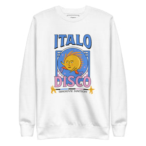 Italo Disco Sweatshirt - White