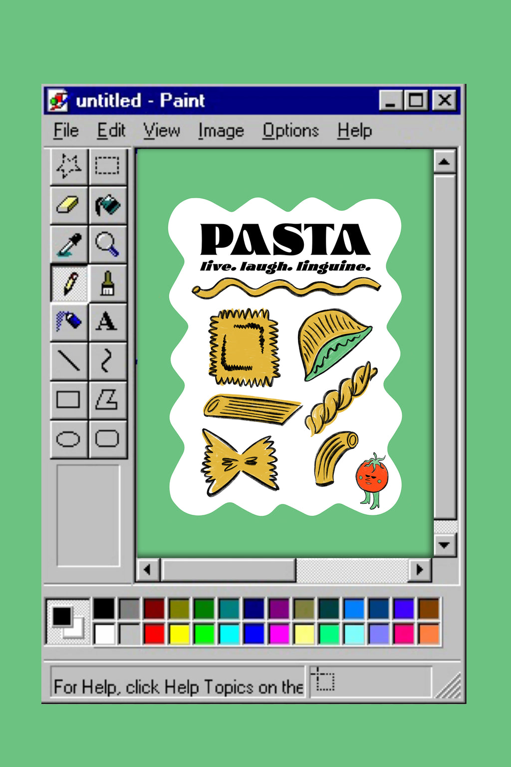 *PRINTABLE* PASTA PRINT