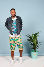 Load image into Gallery viewer, TROPICAL PRINT SHORTS - MCINDOE DESIGN - tropical - printed - clothing - travel - beach
