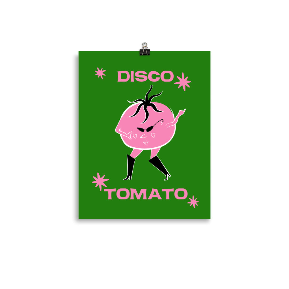 Disco Tomato Print