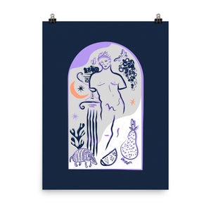 Mythical Grecian Statue Print