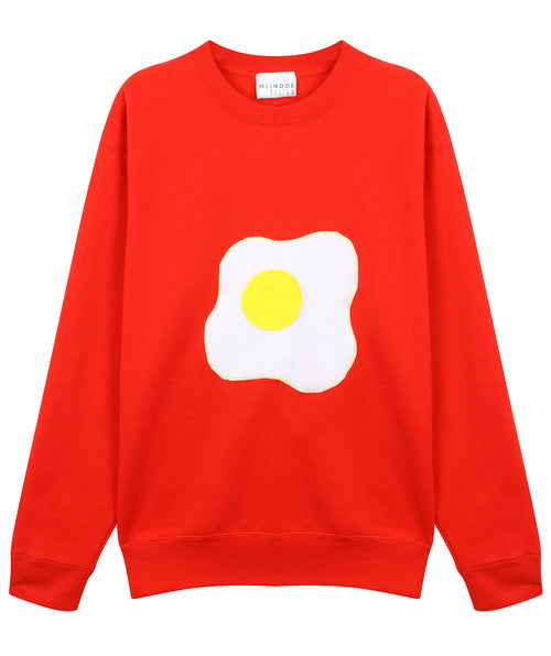 RED EGG SWEATSHIRT - MCINDOE DESIGN - tropical - printed - clothing - travel - beach